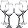 Xplvc Angular-Bowl Crystal Red Wine Glass Set of 4 Clear 16 oz - Product view