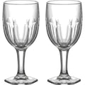 Xplvc Prismelle Faceted Crystal Wine Glasses 17 oz Clear Set of 2 - Product view