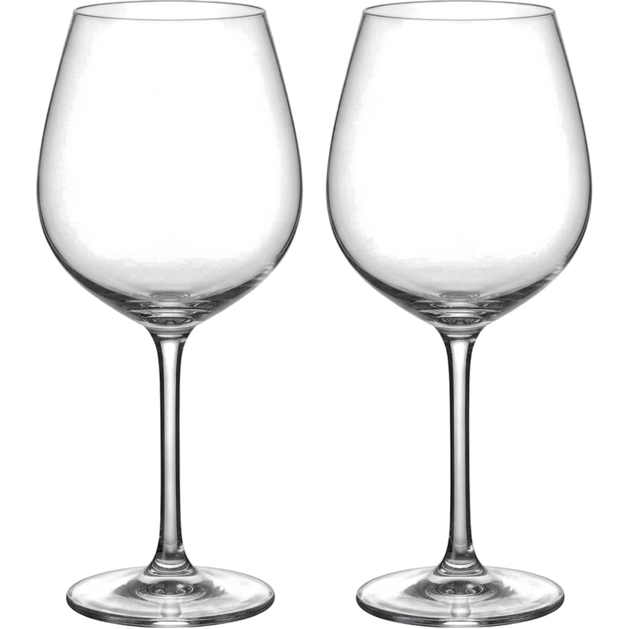 Xplvc Vintarc Crystal Burgundy Wine Glasses 22 oz Clear Set of 2
