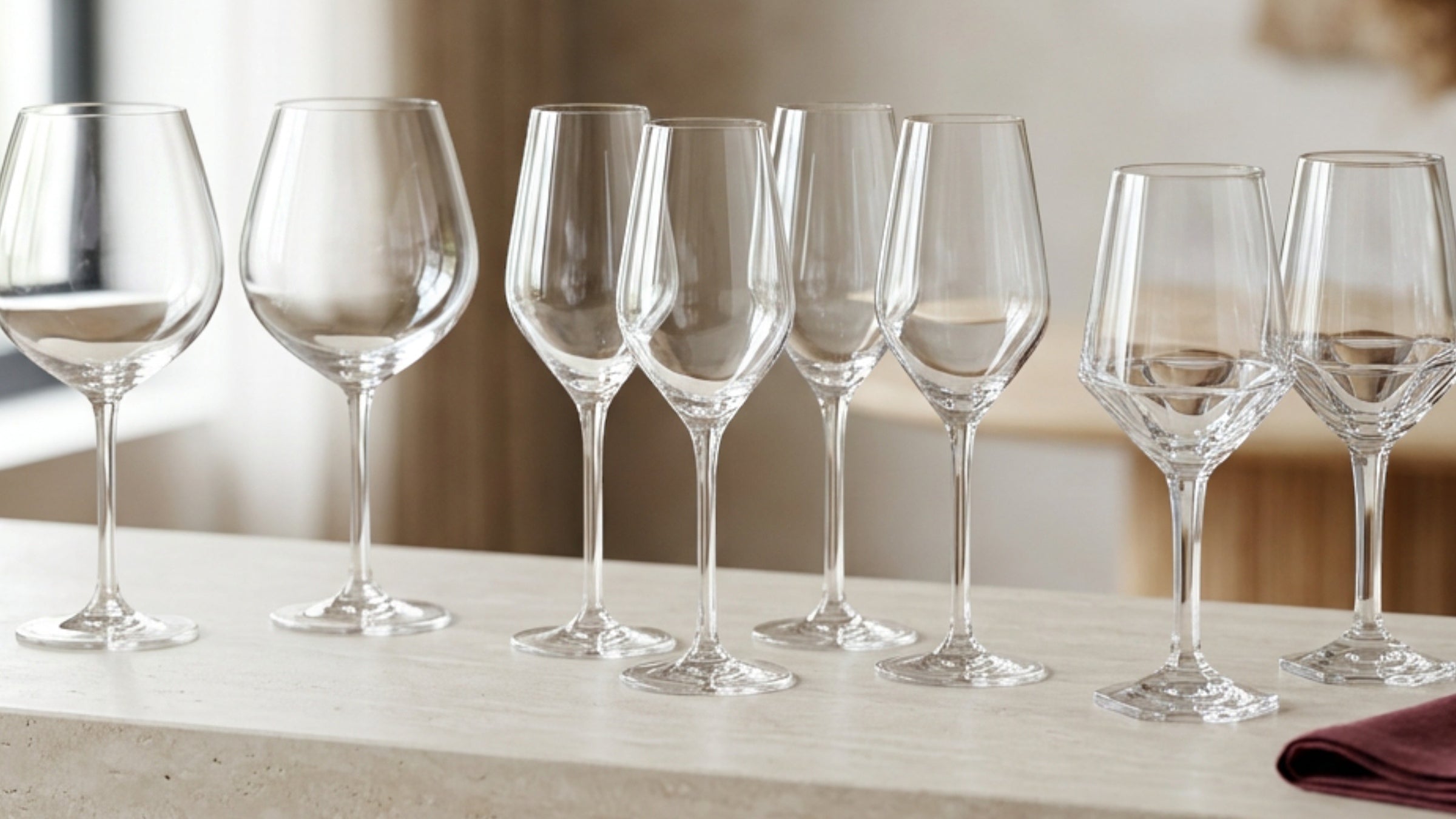 Xplvc Crystal Red Wine Glasses